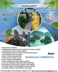 voyage combiné Kuala Lumpur & Vitnam