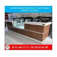 COMPTOIR DE SERVICE ET CAFETERIAT MODELE LUXURY 