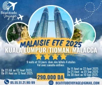 Malaisie KUALA LUMPUR / MALACCA / ILE TIOMAN