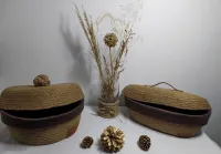 Panier avec couvercle 
