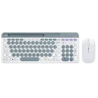 PROMOTION kit clavier souris rechargeables sans fil AZERTY ZYG-806- BALNC