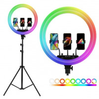 informatique-ring-light-lumineux-led-rgb-15-mj38-support-3telephones-avec-telecommande-cheraga-alger-algerie