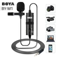 Lavalier Microphone Audio Port 3.5mm AUX de 6m Boya BY-M1