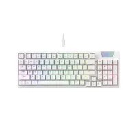CLAVIER HAVIT GAMENOTE KB885L RGB MECANIQUE BLANC