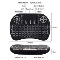 clavier-souris-mini-sans-fil-avec-pave-tactile-air-mouse-batterie-rechargeable-noir-cheraga-alger-algerie