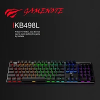 Clavier mécanique de jeu RGB KB498L Blue switch