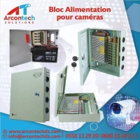 Bloc Alimentation pour caméras de surveillance 