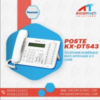Téléphone de direction numérique PANASONIC KX-DT543