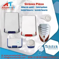 SIRÈNE D ALARME ANTI INTRUSION SR105 SR110 SR200 SR300 SR400 TELETEK