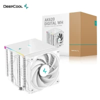 VENTILO DEEPCOOL AK620 DIGITAL WH WHITE AM5 & LGA1700