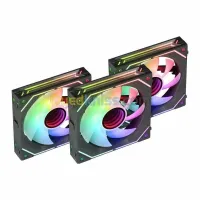 PACK VENTILO MAGMA 1236 MIRRO 3FAN ARGB BLACK