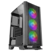 BOITIER MARS GAMING MC-C BLACK FRGB