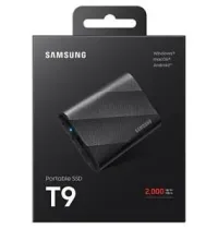 SSD EXTERNE SAMSUNG 2TO PORTABLE SSD T9 2000MB/s TYPE C USB3.2