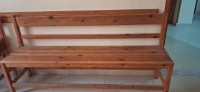 كراسي-bancs-en-bois-avec-assise-semi-cuir-الجزائر-وسط