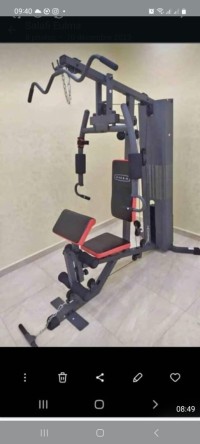 أربطة-الجسم-والمكابس-presse-de-musculation-tapis-roulant-baby-foot-table-ping-pong-neuf-تلمسان-الجزائر
