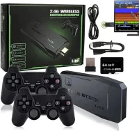 GAME STICK LITE 4K WITH 2.4G WIRELESS CONTROLLER GAMEPAD