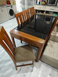 Table à manger 8 chaises bois hêtre