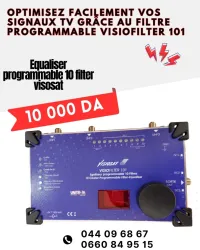 Le Visiofilter 101 est un égaliseur programmable VISIOSAT