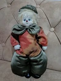 Poupées clown en porcelaine originales