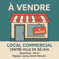 Vente Local Béjaïa Bejaia