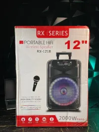 BAFFS BIG + MICROPHONE   12" 2000W  