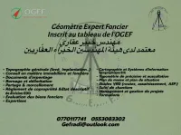 Géomètre expert foncier مهندس خبير عقاري 