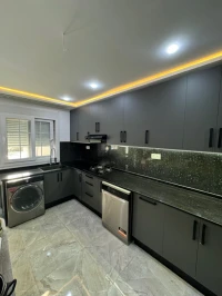 Cuisine équipée moderne sur mesure MDF HIGH GLOSS مطابخ مجهزة عصرية