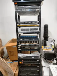 Panneau De Brassage 24 PRTS RG45 Cat5/6 ET 6A