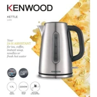 Bouilloire ZJM10 Kenwood en métal 1,7 litre 2200 W avec système d'ébullition rapide