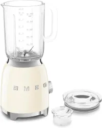 Blender  SMEG Crème 800W- 4 Programmes - 1,5 litres / 6 tasses-BLF03CREU