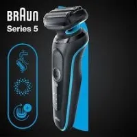 Rasoir électrique braun Wet & Dry Série 5 -Autonomie 50 min - 3 lames- 51-M1000s