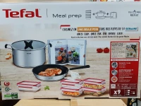 KIT TEFAL MEAL PREP G737S325 POÊLE BOITE DE CONSERVATION 9 PIÈCES TOUS FEUX +INDUCTION DISPONIBLE 