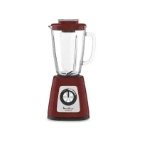 Blender MOULINEX Blendforce - Bol Verre - 800W - 1,75L - LM430510 Rouge
