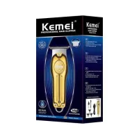 Kemei Tondeuse professionnel Km679 USB Charge LCD Lumière Sculpture Cheveux Clippe