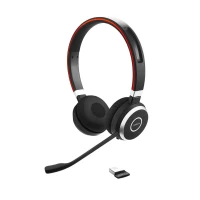 jabra Evolve 65  Micro-casque stéréo Bluetooth sans fil  - Noir
