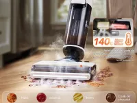 TINECO Aspirateur balai laveur et vapeur FLOOR ONE s7 steam - 40 min autonomie - AUTO nettoyage