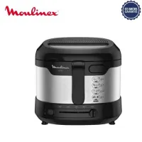 Friteuse MOULINEX UNO 1.8L 1600W NOIR ET GRIS AF215D10