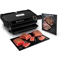  tefal Optigrill Elite XL, Panineuse Grill intelligent, 16 programmes- 8 personnes, GC760812-2200w