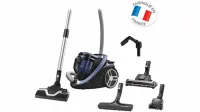 Aspirateur sans sac ROWENTA RO7691EA SILENCE FORCE CYCLONIC  ANIMAL CARE PRO SILENCIEUX 550W BLEU