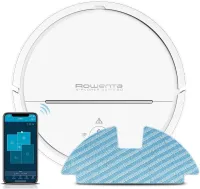 Aspirateur Robot Rowenta X-plorer Serie 80 Aspire et lave+ KIT ALLERGY + 1H30 RR7747WH