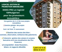 IMMO-PRO un logiciel 100% algérien pour les promoteurs immobilière 