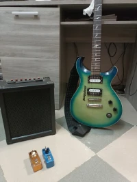Guitare électrique+amp+pédales 