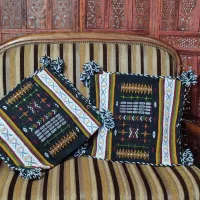 Paire de Coussins tissés à la main