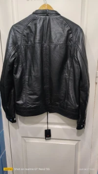 VESTE CUIR ELEGANTE