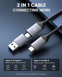 ORICO USB C RGB Stations d accueil pour Disque Dur , Clonage HDD SSD 3.5 2.5 Docking Station thumbnail 4