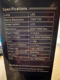 DATA SHOWS WIFI BORREGO T7 - HOME THEATER thumbnail 5
