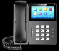 FIP15G Plus - IP PHONE  haut de gamme écran couleur Tactile 4.3", WiFi - 10 Lignes SIP - PoE 