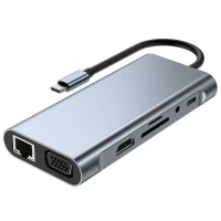 ADAPTATEUR TYPE-C TO HDMI/ VGA/DVI/USB3.0