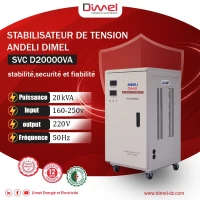 STABILISATEUR 20 000 VA سطابيليزاتور أندلي ديمال