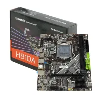 ESONIC H81 H81DA DDR3 VGA HDMI USB 3.2 M.2 SSD LGA1150 4th